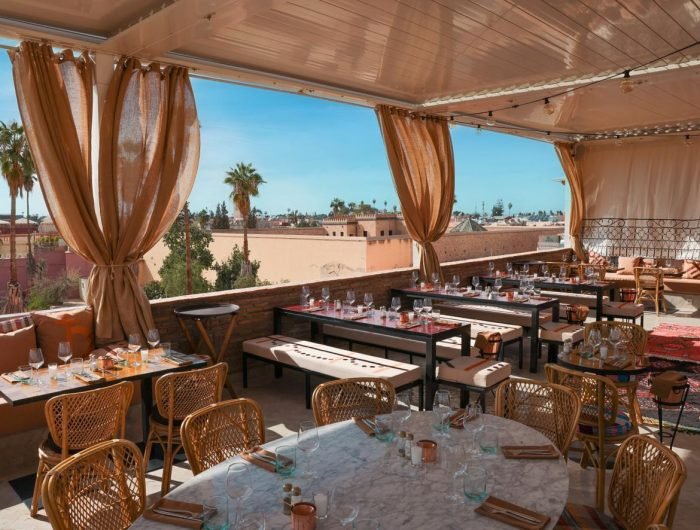 Marrakech Restaurant with View : Vivez l'Expérience Dardar Rooftop
